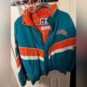 Vintage Starter Miami Dolphins Jacket